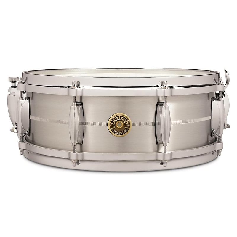 Gretsch USA Solid Aluminum Snare Drum 14x5 image 1
