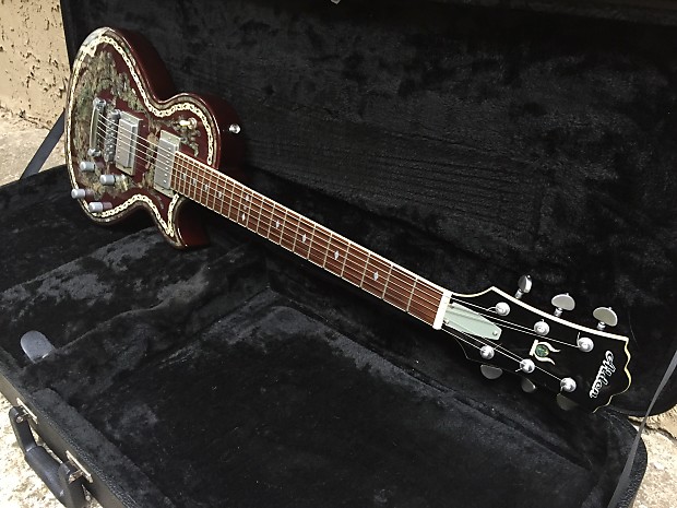 Alden ZX Blues Line Zen Flower Abalone | Reverb