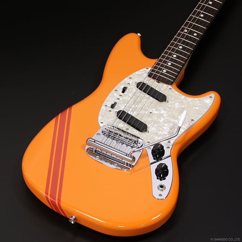 Fender 2021 Collection Made in Japan Traditional 60s Mustang Competition  Orange, Rare Color