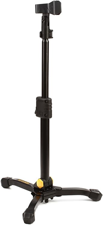 Hercules Stands MS300B Low Profile Straight Microphone Stand with EZ Mic Clip image 1