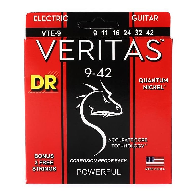 Cuerdas Eléctrica DR Strings Veritas VTE-9 09-42 image 1