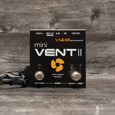 Neo Instruments Mini Vent II Rotary Speaker Cab Simulator Pedal