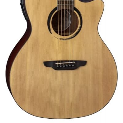 Luna WABI E GC WABI SABI Grand Concert Solid-Top Acoustic-Electric Guitar with Preamp for sale