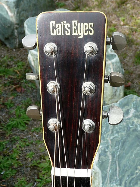 Tokai Cat's Eyes CE400 1977 Natural D28 copy | Reverb