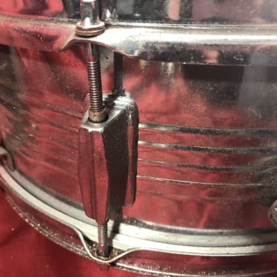 Vintage Percussion Plus 14" x 5" Metal Snare Drum image 4