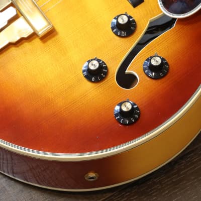Vintage! 1974 Gibson Custom L-5 CES Electric Archtop Hollowbody Guitar Honey Burst + OHSC image 5