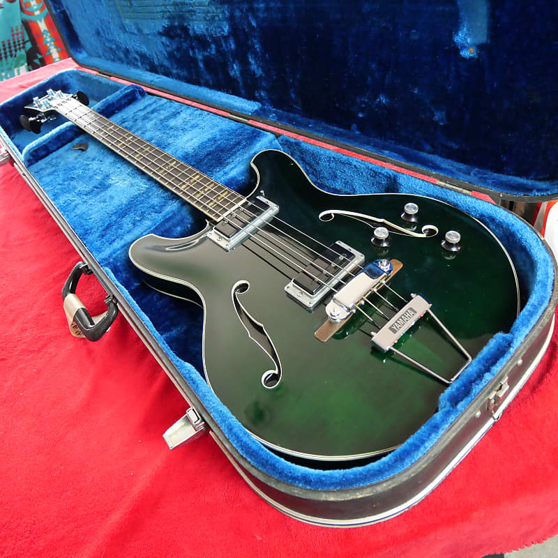 1966 Yamaha SA 70 Bass green with original case | Reverb