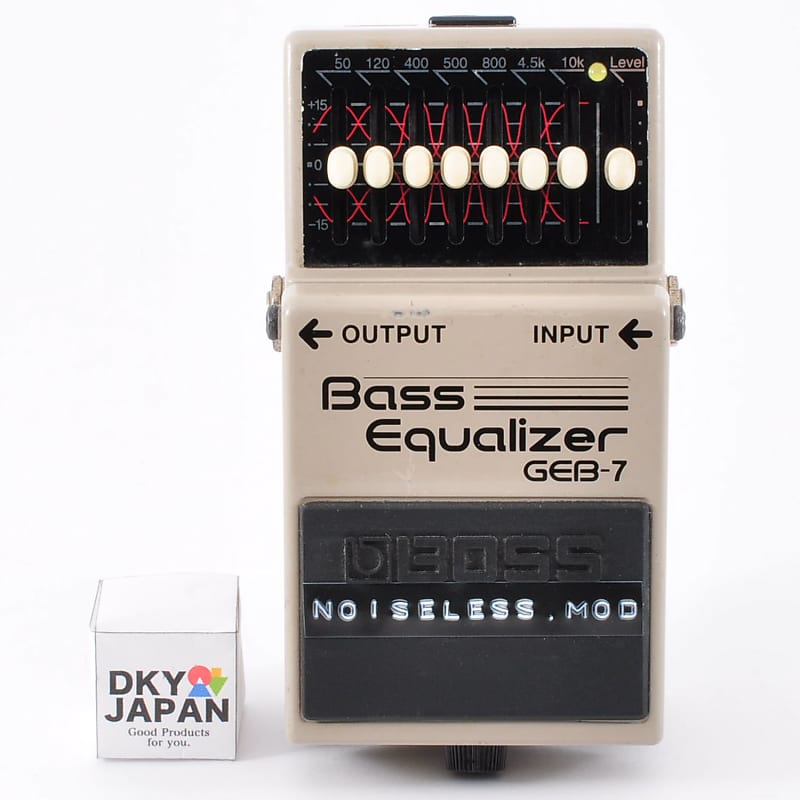 BOSS GE-7 Equalizer EQ 1982 Vintage Guitar Pedal Made in Japan JRC4558DD  ACA | eBay