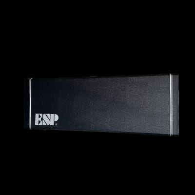 ESP Custom Shop SNAPPER AS/M Drift Wood Indigo Purple w/Blue Filler w/case image 12