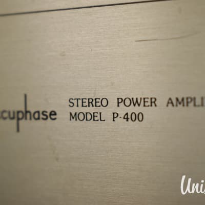Accuphase P-400 Stereo Power Amplifier in Very Good Condition w/ Box image 6