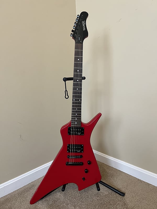 Hamer Scarab XT 2000’s - Red | Reverb