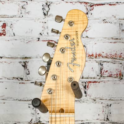 Fender 2017 Custom Shop Black Anodized Journeyman Relic Telecaster Electric Guitar, Aged Opaque White Blonde w/ Glaser B-Bender & Original Case x7975 (USED) image 5