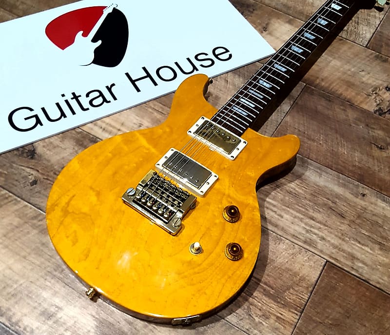 Gibson Les Paul Standard DC Lite 1999 Trans Amber | Reverb UK