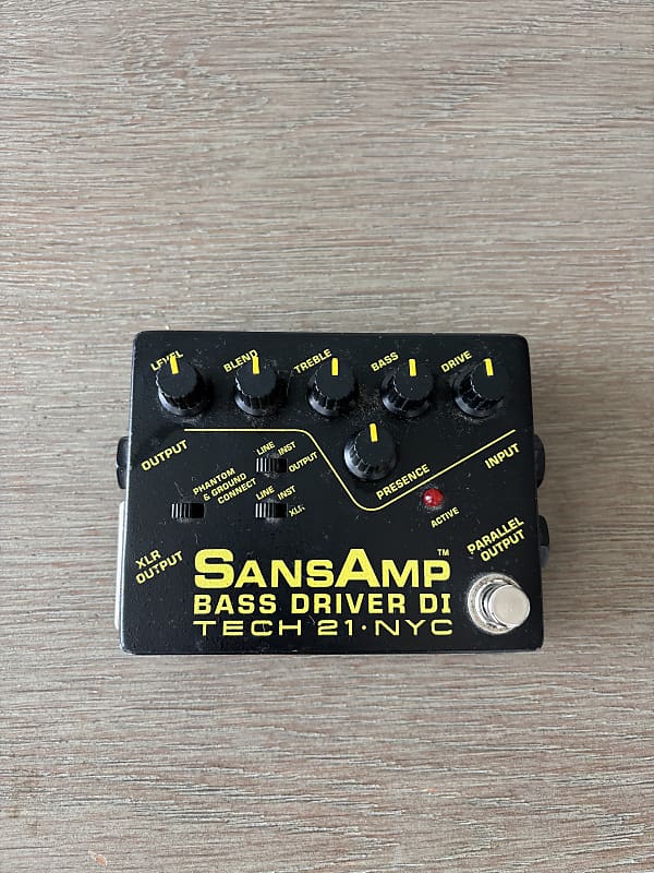 TECH 21 SANSAMP BASS DRIVER DI 美品 Tech 21 PBDR SansAmp Programmable Bass Driver DI : Amazon.ca