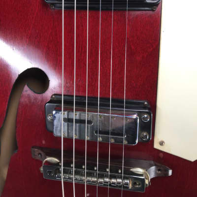 GIMA archtop thinline guitar 1960s - German vintage image 6