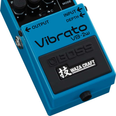 New Boss VB-2W Waza Craft Vibrato Guitar Effects Pedal image 2