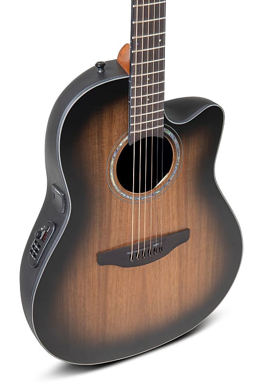 Ovation CS24P-ABLKW Celebrity Traditional Plus Blackwood Top