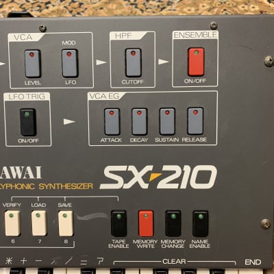 Kawai SX-210 Analog Synthesizer 1983 (Just Serviced) Very Rare Wow! image 6