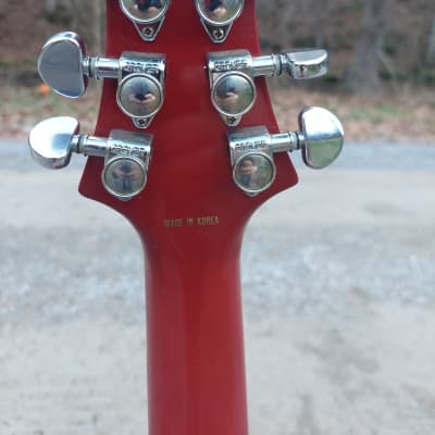 Samick Ultramatic UM4 PRS Style MIK Korea Duncan Design Grover Tuners Wilkinson Tremolo image 12