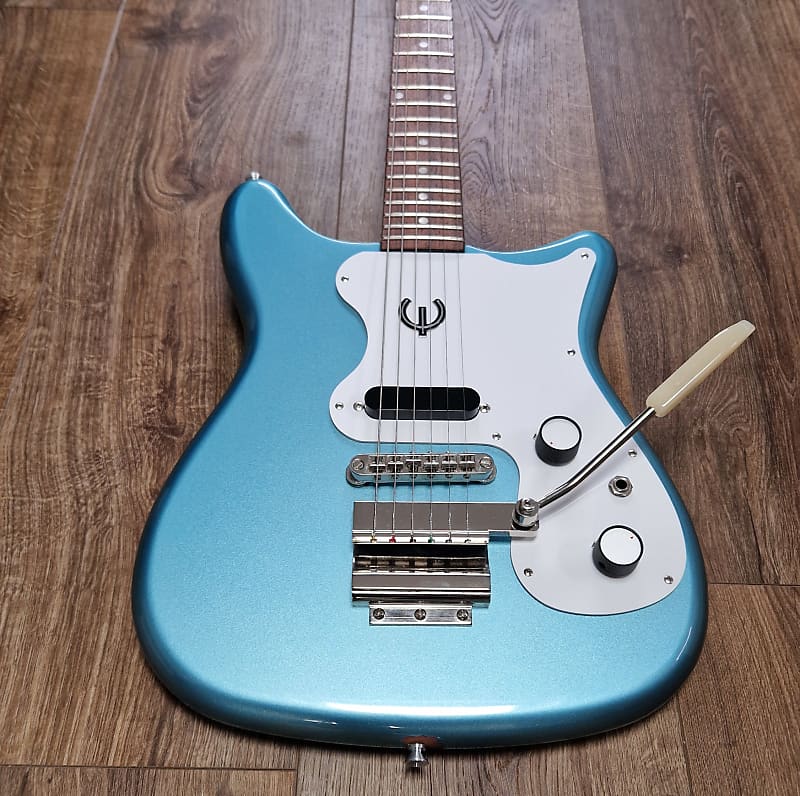 Epiphone Olympic 1999 Metallic Blue MIJ Japan FujiGen