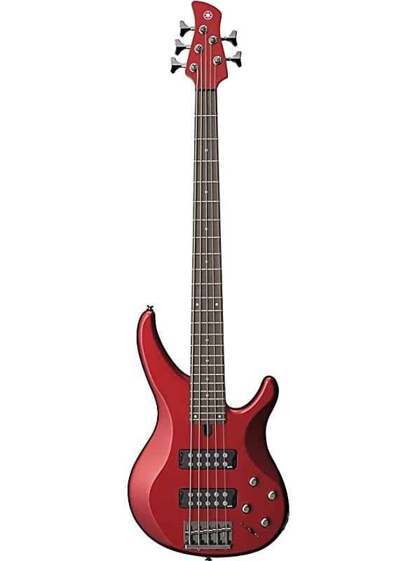 Yamaha TRBX305 5-String Bass with Rosewood Fretboard 2010s - Candy Apple Red image 1