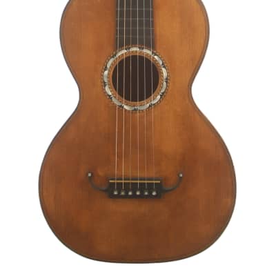 French Romantic guitar ~1860 - in the tradition of Hypolite Colin, Rene Lacote, Petitjean + video image 2
