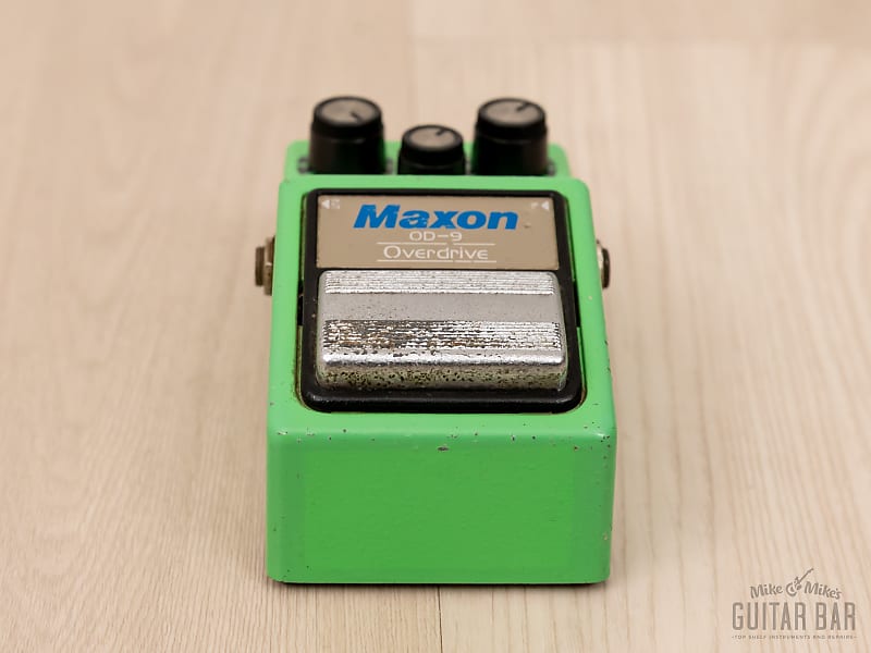 1983 Maxon OD-9 Overdrive Vintage Tube Screamer Guitar Effect Pedal, Ibanez  TS-9 JRC4558