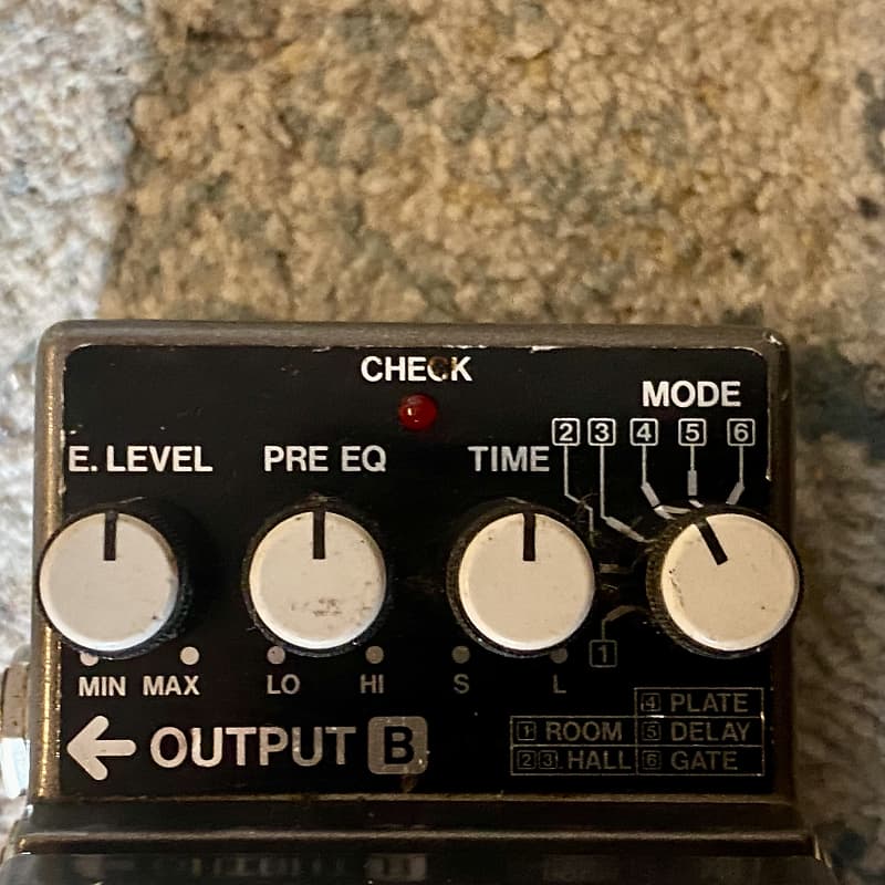 Boss RV-2 Digital Reverb + PSA-230G MADE IN JAPAN First Year