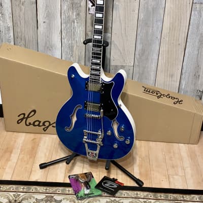 Hagstrom Tremar Viking Deluxe  Cloudy Seas,  Help Support Small Business this is in Stock ! image 18