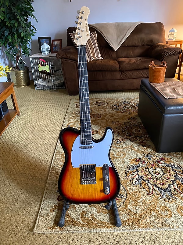 Donner DTC-100 TL Electric Guitar w/ Accessories Sunburst