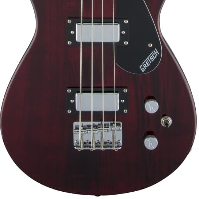 GRETSCH G2220 Electromatic® Junior Jet™ Bass II Short-Scale, Black Walnut Fingerboard, 30.3'' Scale, Walnut Stain for sale