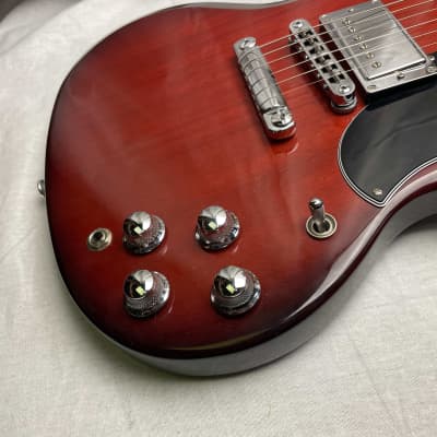 Gibson HSGS17C6CH1 SG Standard HP High Performance Guitar with Case 2016 - Cherry Burst image 6