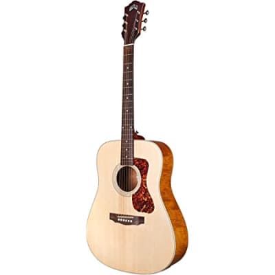 Guild Westerly Collection D-240E Limited Flamed Mahogany Natural, Brand New image 6