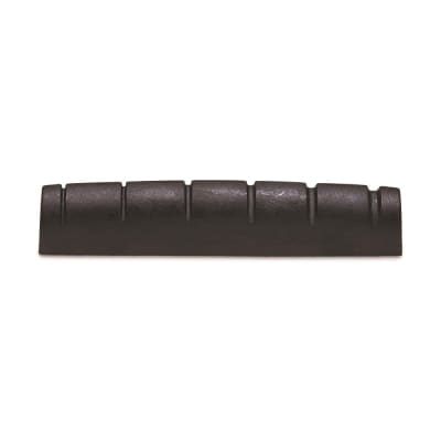 Graphtech Black PT-6136-00 Slotted Tusq XL Nut 1 13/16 inch for 6 string Acoustic Electric guitar image 3