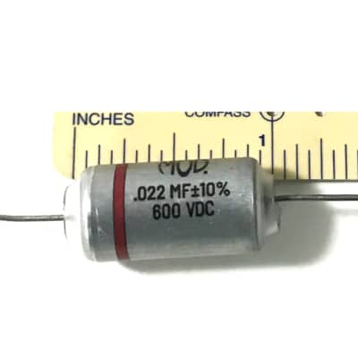 MOD Oil Filled Tone Capacitor .022uF 600V image 3