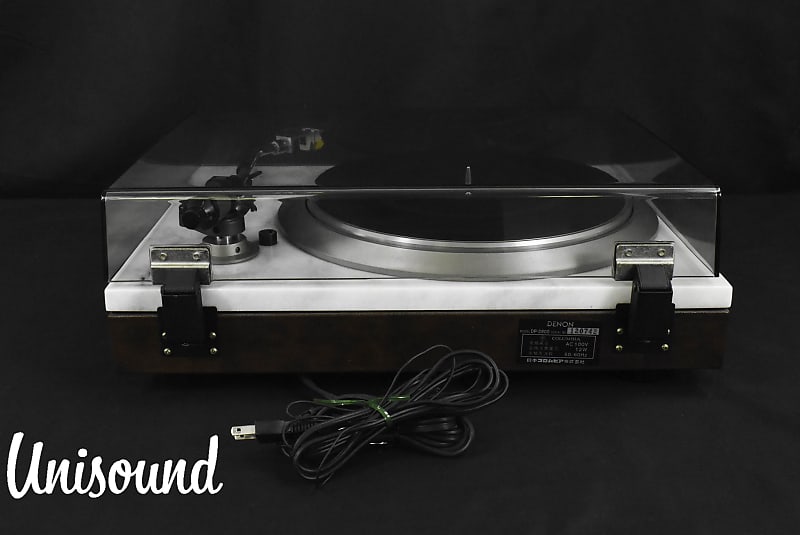 Denon DP-2000 [w/ DP-2800 Plinth] Direct Drive Turntable In Very Good  Condition | Reverb