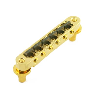 Graph Tech GHOST Resomax Pat Pend 4MM GT-8843 Tune-O-Matic GOLD