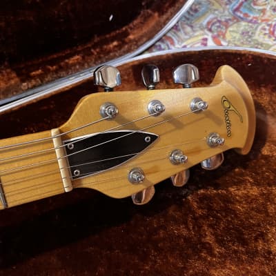 Ovation Viper Vintage Electric Guitar w Added Pickup + Case image 6
