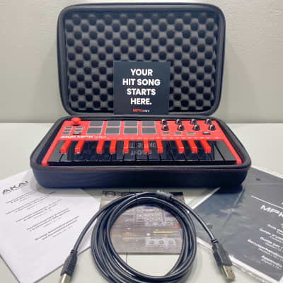 Akai MPK Mini MKII 25-Key MIDI Controller w/ Carry Case