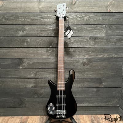 Warwick Rockbass Streamer LX Left Handed 5-String Black Electric Bass Guitar image 14