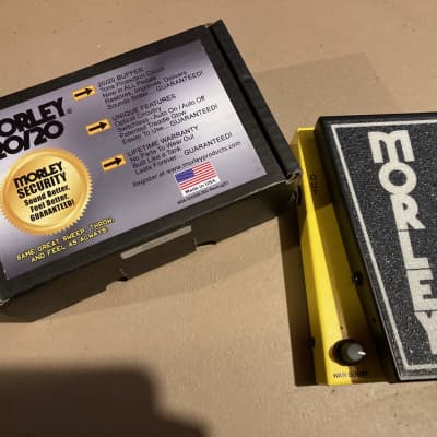 Reverb.com listing, price, conditions, and images for morley-20-20-wah-volume