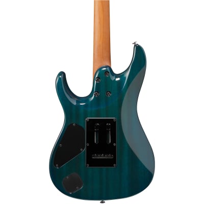 Ibanez Martin Miller Signature MM1 Electric Guitar - Transparent Aqua Blue image 6
