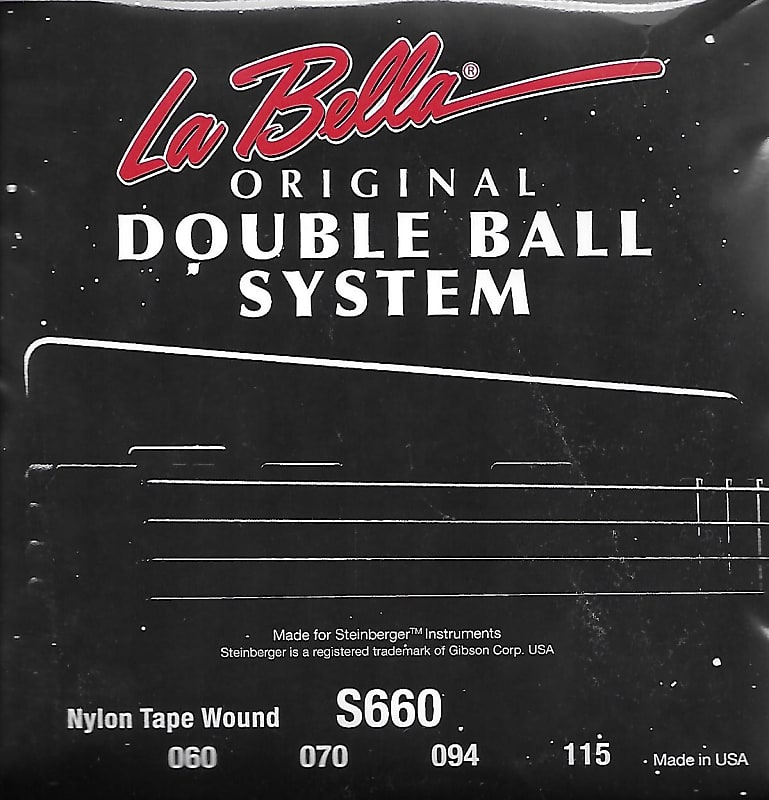 New LaBella S660 Flat Wound Double BallEnd Steinberger Reverb UK