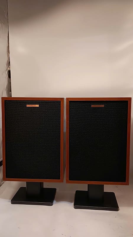 EXCELLENT KLIPSCH HERESY I VINTAGE SPEAKERS– 1-YEAR WARRANTY – FULLY TESTED &amp; READY TO PLAY  			