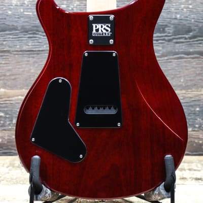 PRS CE 24 Bolt-On Pattern Thin Dark Cherry Sunburst Electric Guitar w/Bag #0373246 image 4