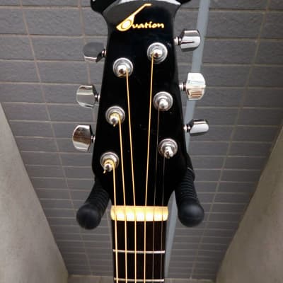 Ovation Pinnacle 371T Made in JAPAN 1990' - Black image 3