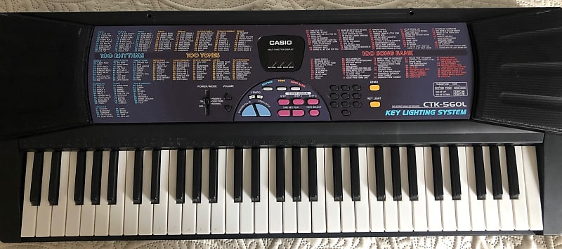 CASIO 光ナビ 電子ピアノ CTK-560L レア！ CASIO カシオ 電子ピアノ 電子キーボード CTK-560L - メルカリ