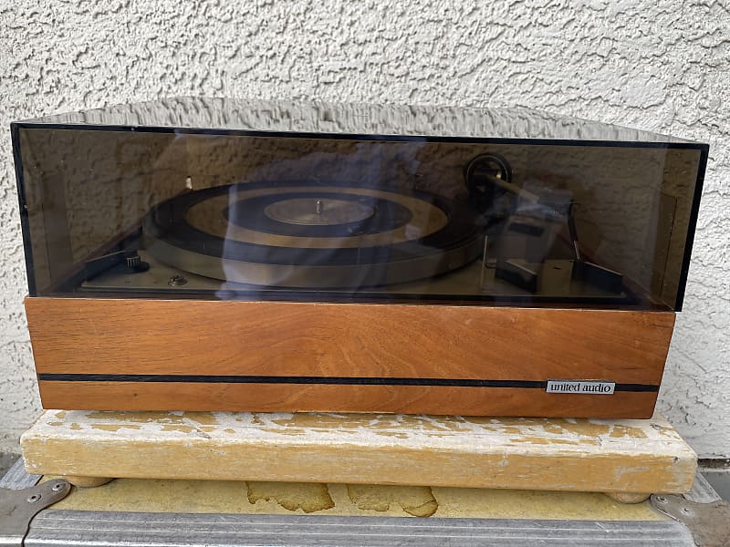 Vintage Dual 1219 Stereo Turntable 70s For Parts Or Repairs Reverb