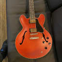 Gibson Memphis ES-335 2014   Dot Faded Satin Cherry
