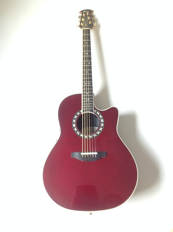 Ovation USA 1777 Legend LX 2004 Maroon | Reverb